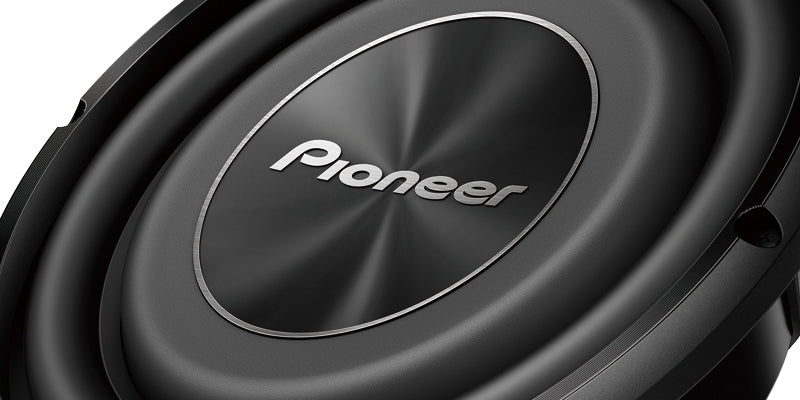 Pioneer TS-A2500LS4 A Series 10" Shallow-Mount Subwoofer with 4 ohm Single Voice Coil