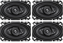 Load image into Gallery viewer, 4 Pioneer TSA4670F A-Series Black 4-Way Coaxial Car/Truck Auto Speakers