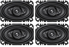 Load image into Gallery viewer, 4 Pioneer TS-A4670F 4x6" 210 Watts Max 4-Way A Series Car Audio Coaxial Speaker