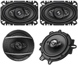 Pioneer TS-A4670F 210W Max 4"X 6" 4-Way Speakers & TS-A1680F 350W Max 6.5"