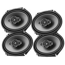 Load image into Gallery viewer, 2 Pair Pioneer TS-A682F 350W 6x8" Front &amp; Rear Car Speakers