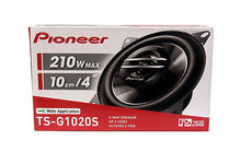 Load image into Gallery viewer, Pioneer TS-G1020S 420W Max (60W RMS) 4" G-Series 2-Way Coaxial Car Speakers