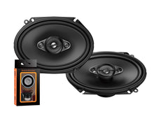 Load image into Gallery viewer, Pair of Pioneer 5x7/ 6x8 Inch 4-Way 350 Watt Car Audio Speakers TS-A6880F + Mobile Bracket Holder