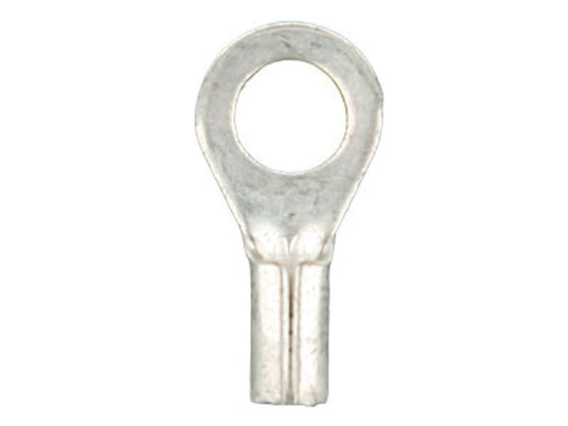 Install Bay URB10 Uninsulated Ring Terminal 16-14 Gauge #10 Package of 100
