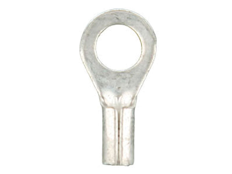 Install Bay URY10 Uninsulated Ring Terminal 12-10 Gauge #10 Package of 100
