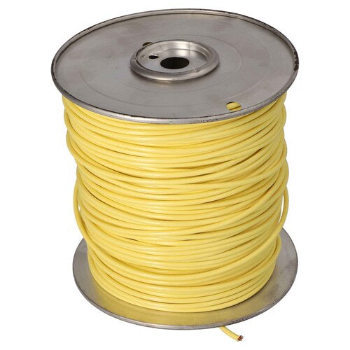 Install Bay US12500YL 12 GA US GPT All Copper Primary Wire Yellow - Coil of 500 Ft