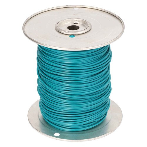 Install Bay US14500GR 14 GA US GPT All Copper Primary Wire Green - Coil of 500 Ft