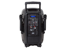 Load image into Gallery viewer, USPROBAT12 12" Speaker PA System Wireless Mic Bluetooth Rechargeable + Stand