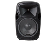 Load image into Gallery viewer, 2 Absolute USPROBAT15 15" PRO Powered Active 3500w DJ PA Speaker Bluetooth + STAND