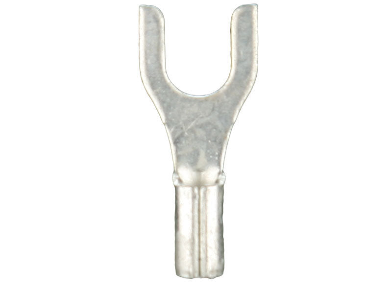 Install Bay USY10 Uninsulated Spade Terminal 12-10 Gauge #10 Package of 100