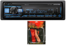 Load image into Gallery viewer, Alpine UTE-73BT In-Dash Digital Media Receiver with Bluetooth &amp; KIT10 Installation AMP Kit