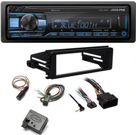 Alpine UTE-73BT In-Dash Digital Media Bluetooth for 1998-UP Harley-Davidson