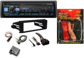 Alpine UTE-73BT In-Dash Digital Media for 1998-UP Harley-Davidson& KIT10 AMP Kit