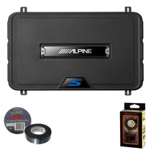 Load image into Gallery viewer, Alpine SS-SB12 Single 12” S-Series Shallow Preloaded Subwoofer Enclosure Bundle