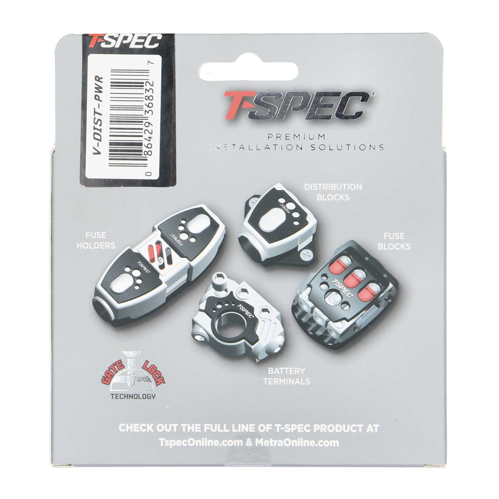 T-SPEC V-DIST-PWR MANL Three Position Distribution Block