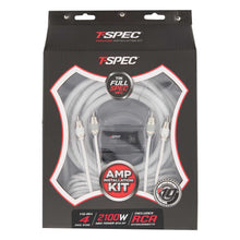 Load image into Gallery viewer, T-SPEC V10-AK4 v10 4 AWG Amp Kit - 2100 W with RCA Cable