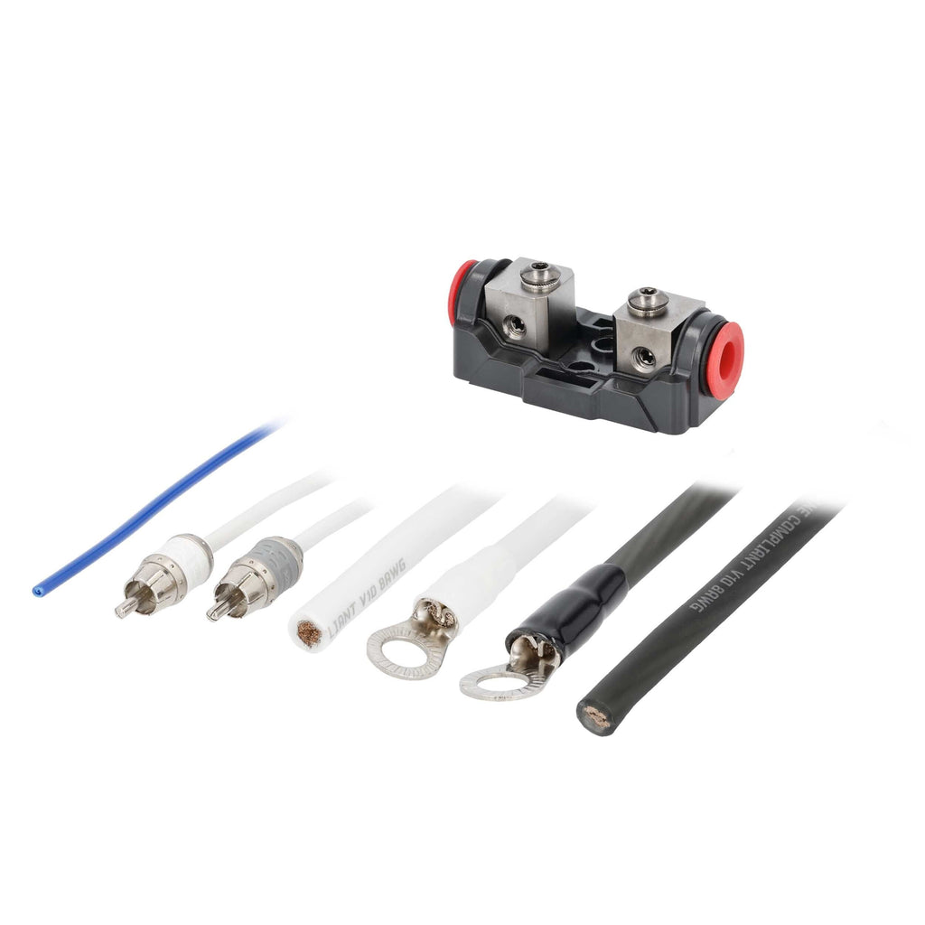 T-SPEC V10-AK8 v10 8 AWG Amp Kit - 800 W with RCA Cable