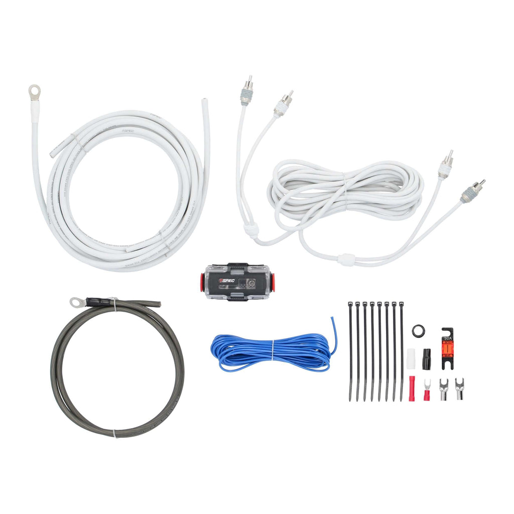 T-SPEC V10-AK8 v10 8 AWG Amp Kit - 800 W with RCA Cable
