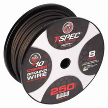 Load image into Gallery viewer, T-SPEC V10GW-8250 8 AWG 250ft Matte Black OFC Power Wire - v10 Series