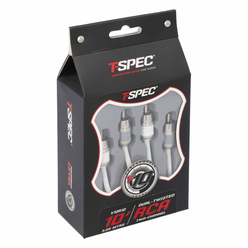 T-SPEC V10R10 RCA v10 Series 2-Channel Audio Cable - 10 FT