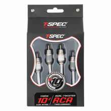 Load image into Gallery viewer, T-SPEC V10R10 RCA v10 Series 2-Channel Audio Cable - 10 FT
