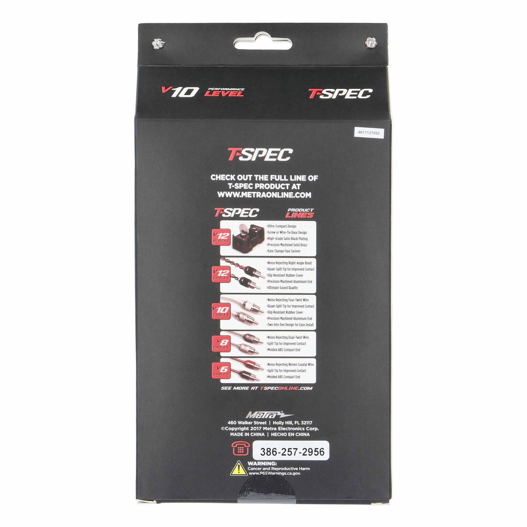 T-SPEC V10R176 RCA v10 Series 6-Channel Audio Cable - 17 FT