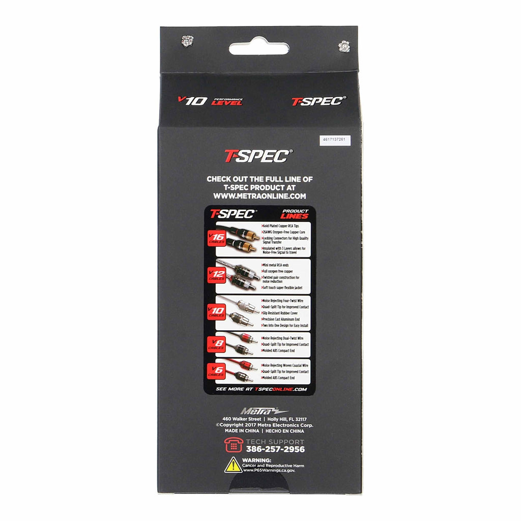 T-SPEC V10R17 RCA v10 Series 2-Channel Audio Cable - 17 FT