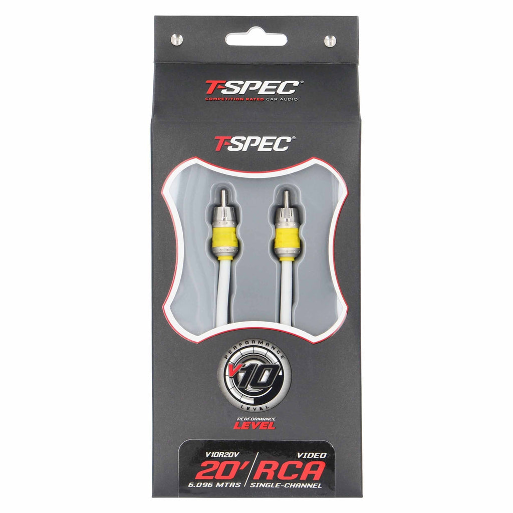T-SPEC V10R20V V10 Series Single-Channel Video Cable - 20 FT