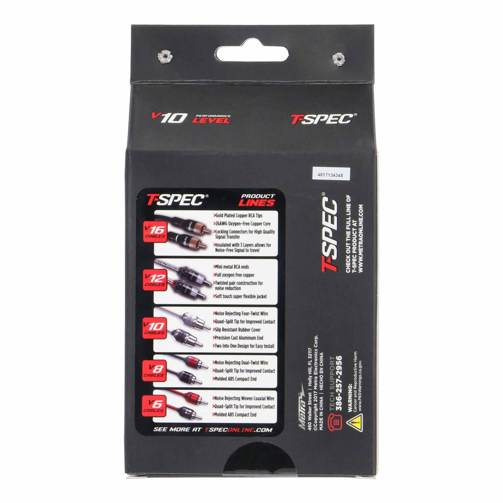T-SPEC V10R3V V10 Series Single-Channel Video Cable - 3 FT