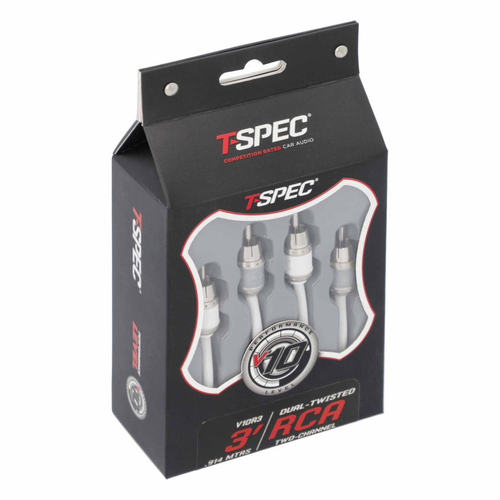 T-SPEC V10R3 RCA v10 Series 2-Channel Audio Cable - 3 FT