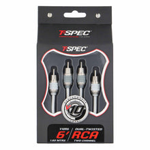 Load image into Gallery viewer, T-SPEC V10R6 RCA v10 Series 2-Channel Audio Cable - 6 FT