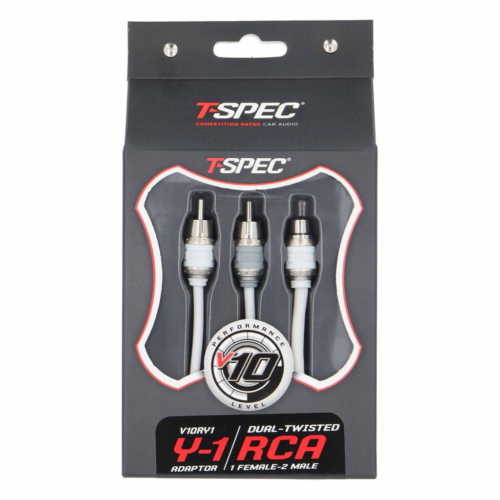 T-SPEC V10RY1 RCA v10 Series 2-Channel Audio Cable - 1F-2M