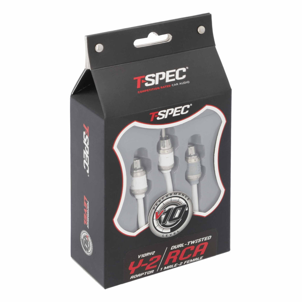 T-SPEC V10RY2 RCA v10 Series 2-Channel Audio Cable - 1M-2F