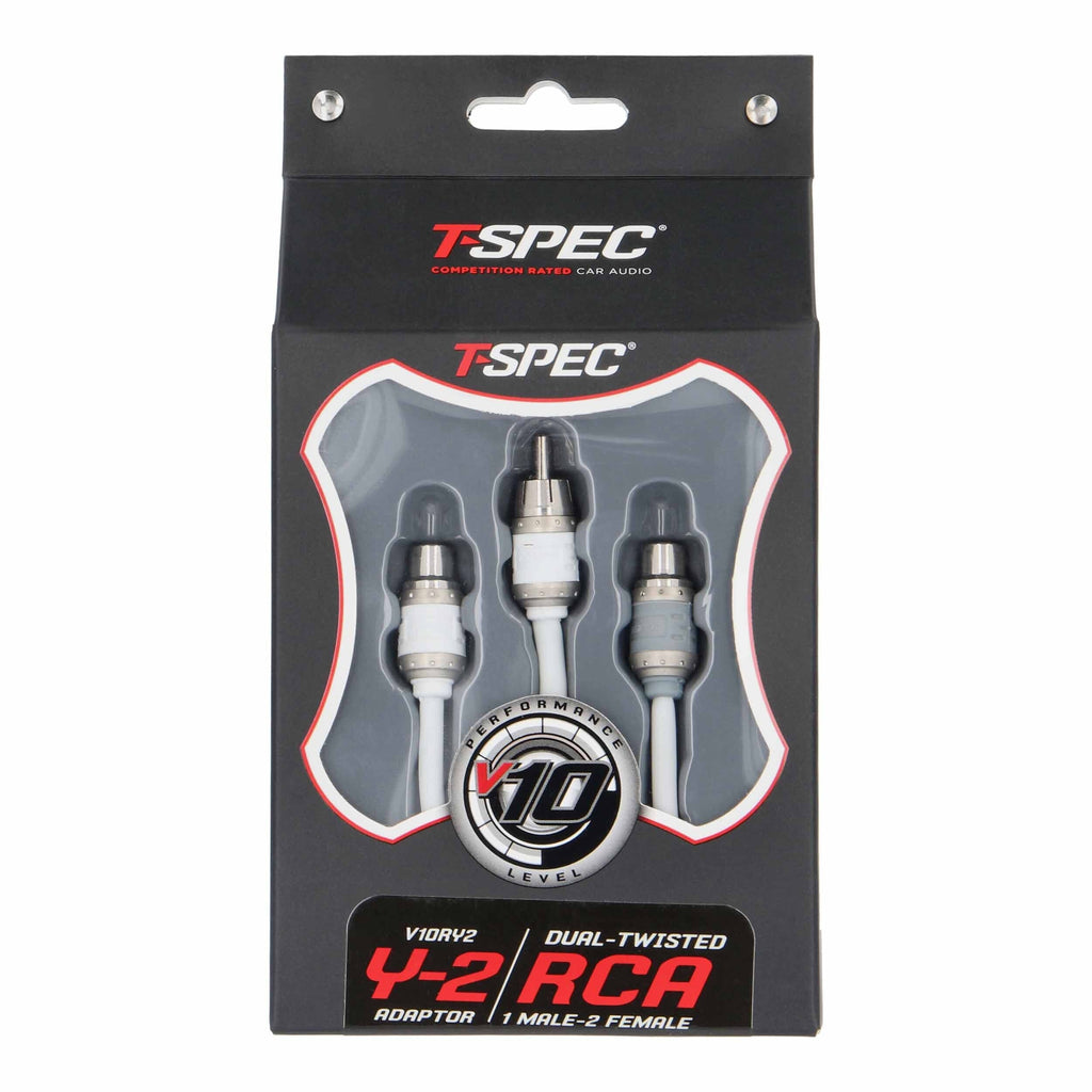 T-SPEC V10RY2 RCA v10 Series 2-Channel Audio Cable - 1M-2F