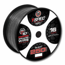 Load image into Gallery viewer, T-SPEC V10SW16250-BK v10 500ft 16 Gauge Black Speaker Wire consumer electronics