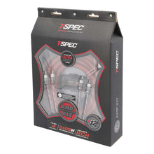 Load image into Gallery viewer, T-SPEC V12-AK4 v12 4 AWG Amp Kit - 2400 W with RCA Cable