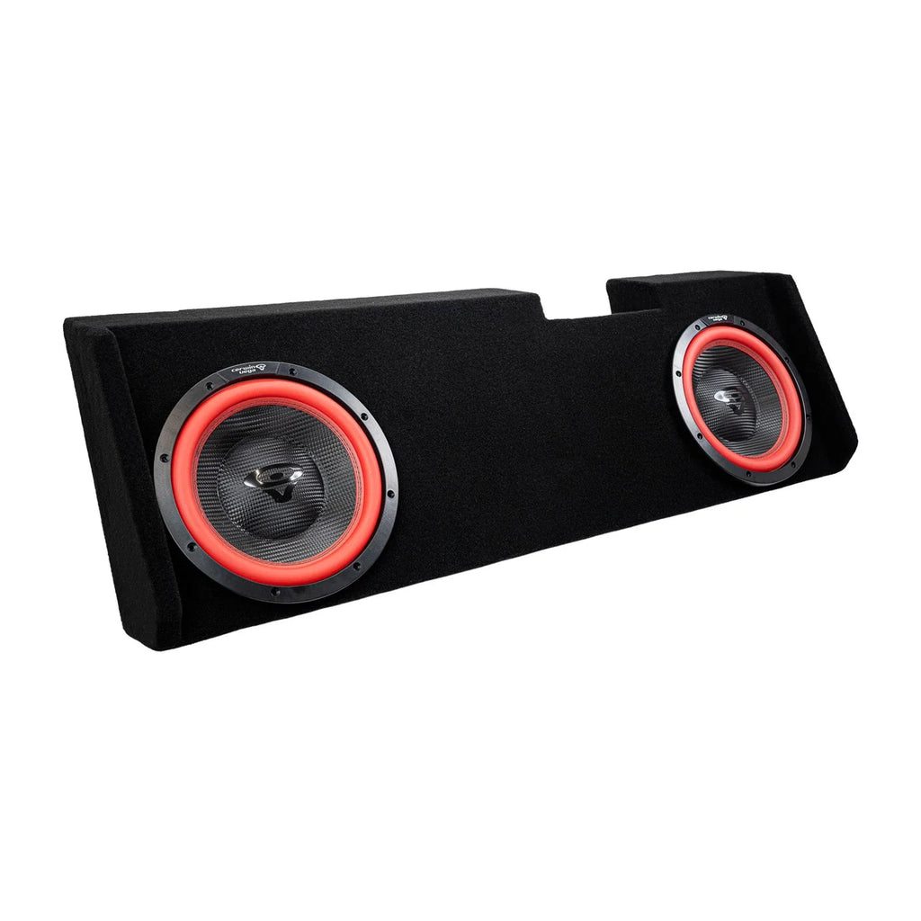 Cerwin Vega V12DV2MDV212RB Dual 12" Loaded Sub Box Silverado Sierra 2019-Up