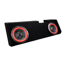Load image into Gallery viewer, Cerwin Vega V12DV4MDV212RB Dual 12" Sealed Subwoofer Enclosure for 2019-Up Chevy Silverado / GMC Sierra Extended / Crew Cab with V12DV4