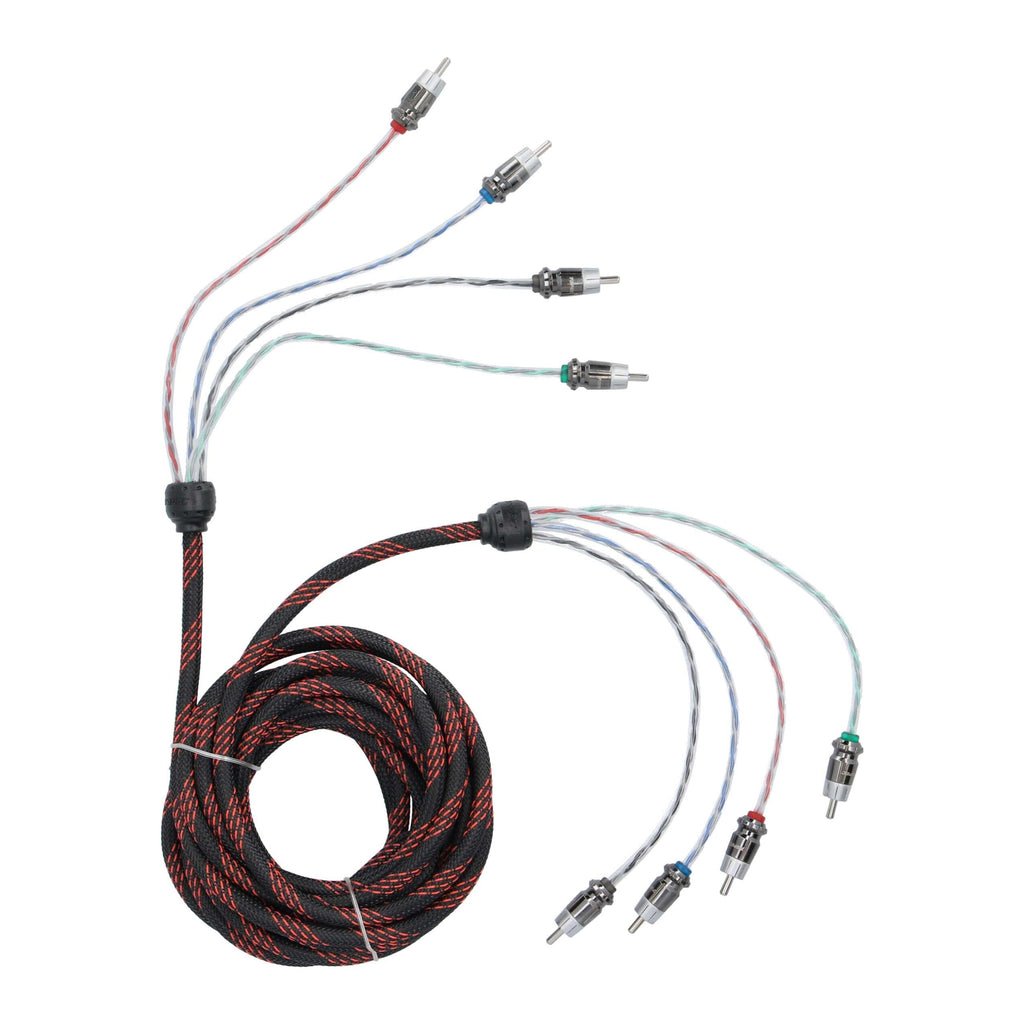 T-SPEC V12R174 RCA v12 Series 4-Channel Audio Cable - 17 FT