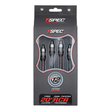 Load image into Gallery viewer, T-SPEC V12R20 RCA v12 Series 2-Channel Audio Cable - 20 FT