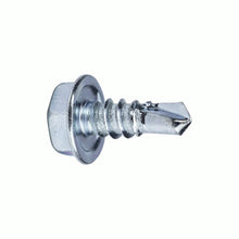 Load image into Gallery viewer, Install Bay HWHT812Z Hex Washer Head Tek ZINC Screw #8 x 1/2 Inch Box of 500