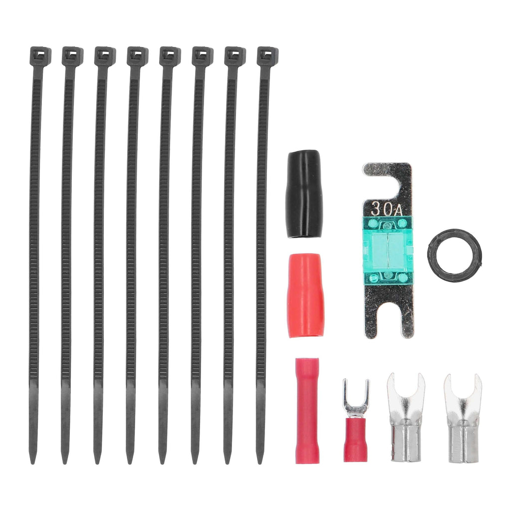 T-SPEC V6-RAK8 8 AWG 400W Amp Kit With RCA - V6 Series