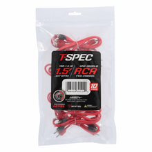 Load image into Gallery viewer, T-SPEC V6R1-5-10 RCA V6 Series 2-Channel Audio Cable - 1.5 FT - 10 Pack