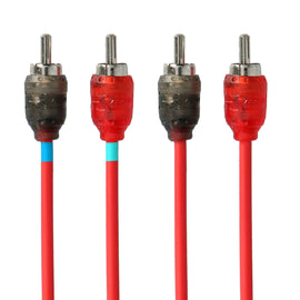 T-SPEC V6R174-10 RCA v6 Series 4-Channel Audio Cable - 17 FT - 10 Pack