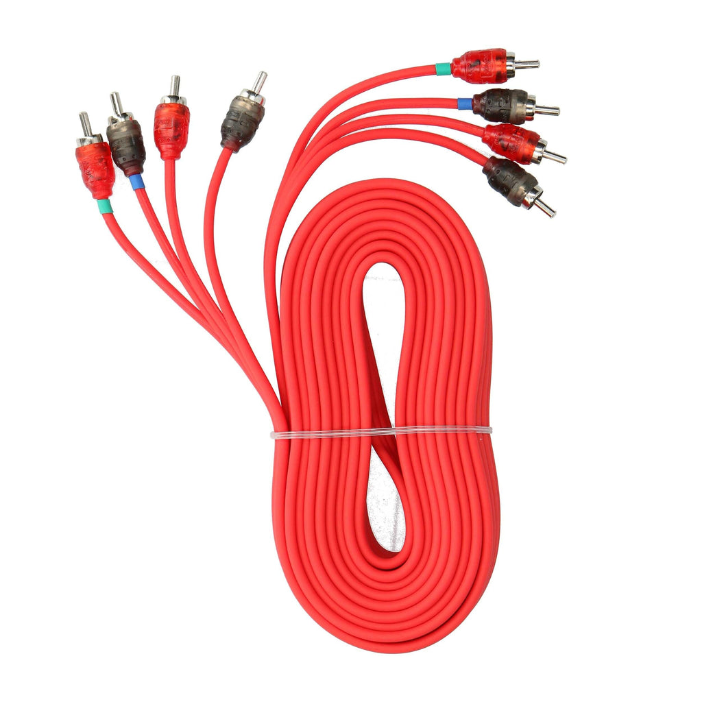 T-SPEC V6R174-10 RCA v6 Series 4-Channel Audio Cable - 17 FT - 10 Pack