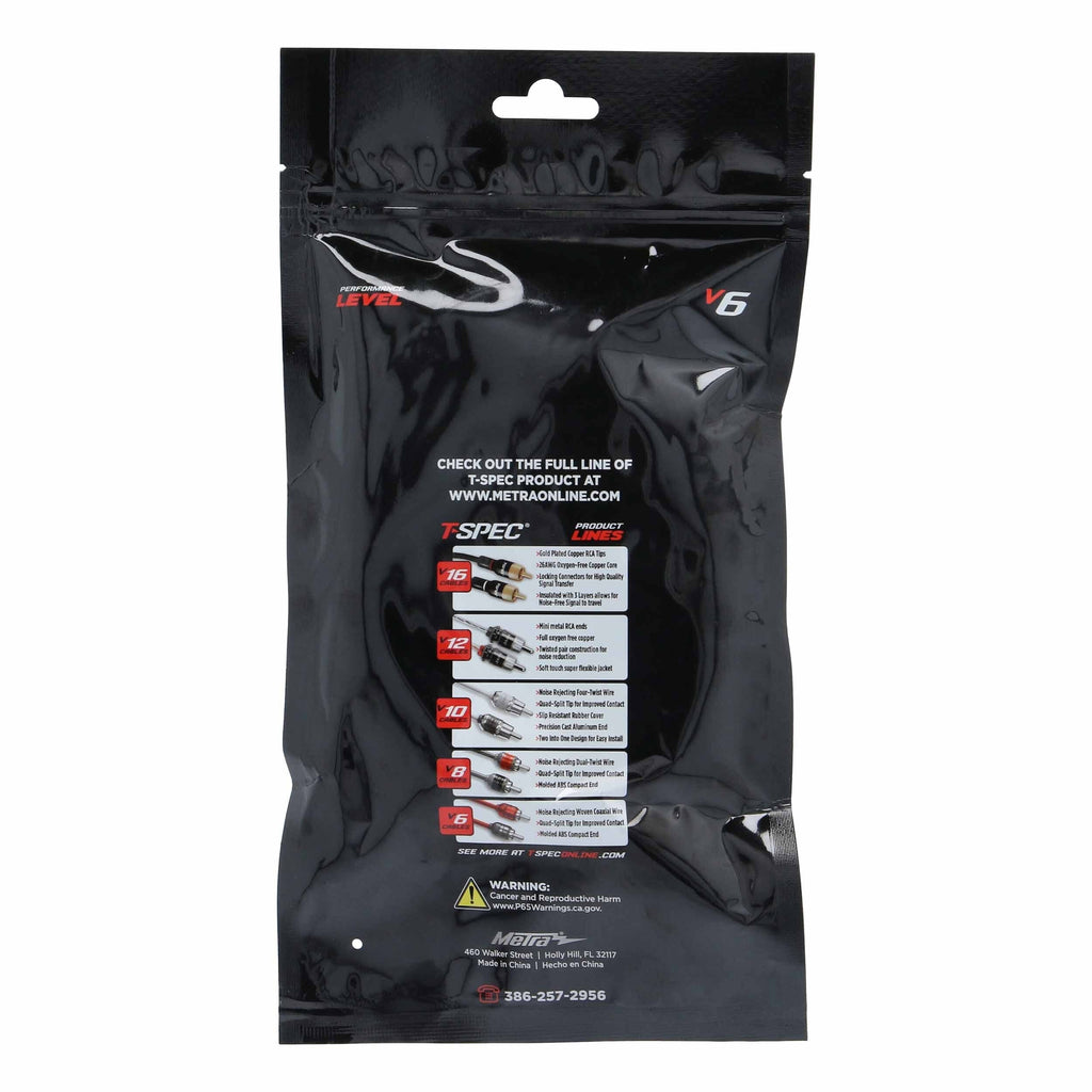 T-SPEC V6R17 RCA v6 Series 2-Channel Audio Cable - 17 FT