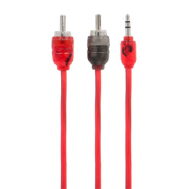 T-SPEC V6R35-6IN v6 Series 2-Channel RCA to 3.5MM Jack - 6 Inch