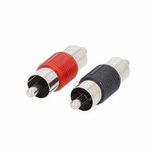 Load image into Gallery viewer, T-SPEC V6RCA-BMN Male to Male Nickel Plated RCA Barrel Adapter - 2 Pack