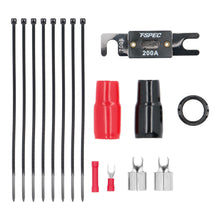 Load image into Gallery viewer, T-SPEC V8-AK1 v8 1/0 AWG Amp Kit - 3800 W with RCA Cable