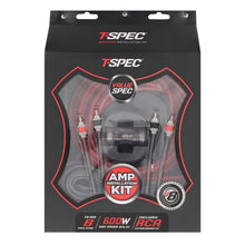 Load image into Gallery viewer, T-SPEC V8-AK8 v8 8 AWG Amp Kit - 600 W with RCA Cable